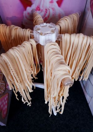 Une photo de Tagliatelles fraîches maison avec l'appareil Nina 😊