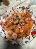 Calamarata con ì calamaretti