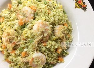 Foto resep Cauliflower Fried Rice / Nasi Goreng Bunga Kol