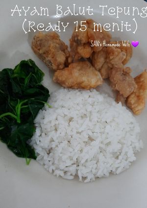 Foto resep Ayam Balut Tepung (Menu praktis 15 menit untuk si kecil)