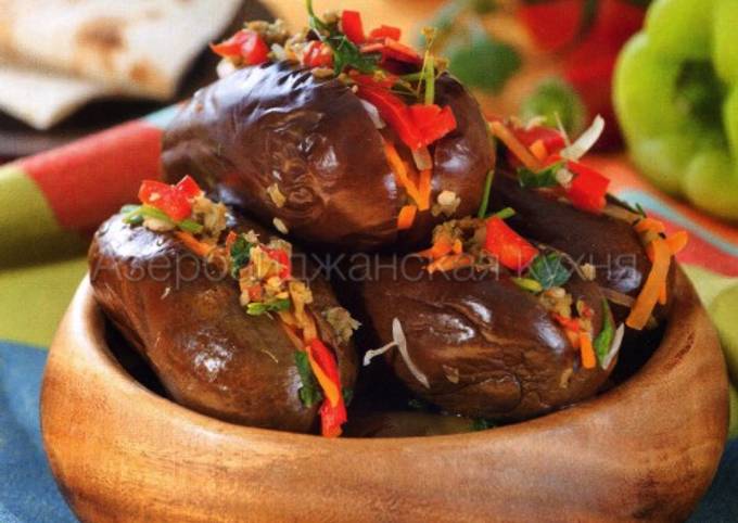 Солёные баклажаны - азербайджанская кухня 👍