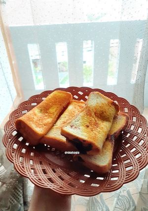 Foto resep Roti Bakar 🍞 Varian rasa Selai (Blubbery dan Nanas)