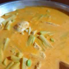 รูปของ Sambal goreng labu siam,tahu dan telur