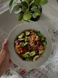 Spaghettis con toque oriental