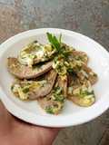Lengua a la vinagreta
