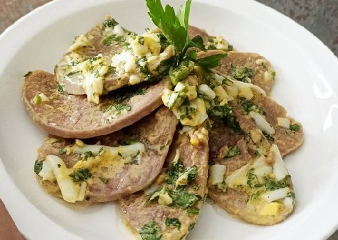 Lengua a la vinagreta Receta de Eugenia- Cookpad