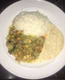 Picadillo de chayote y carne molida