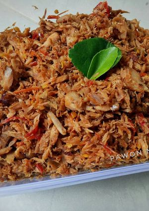 Foto resep Tongkol suwir pedas