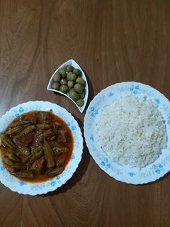 عکسی از دستور خورشت بامیه😋
