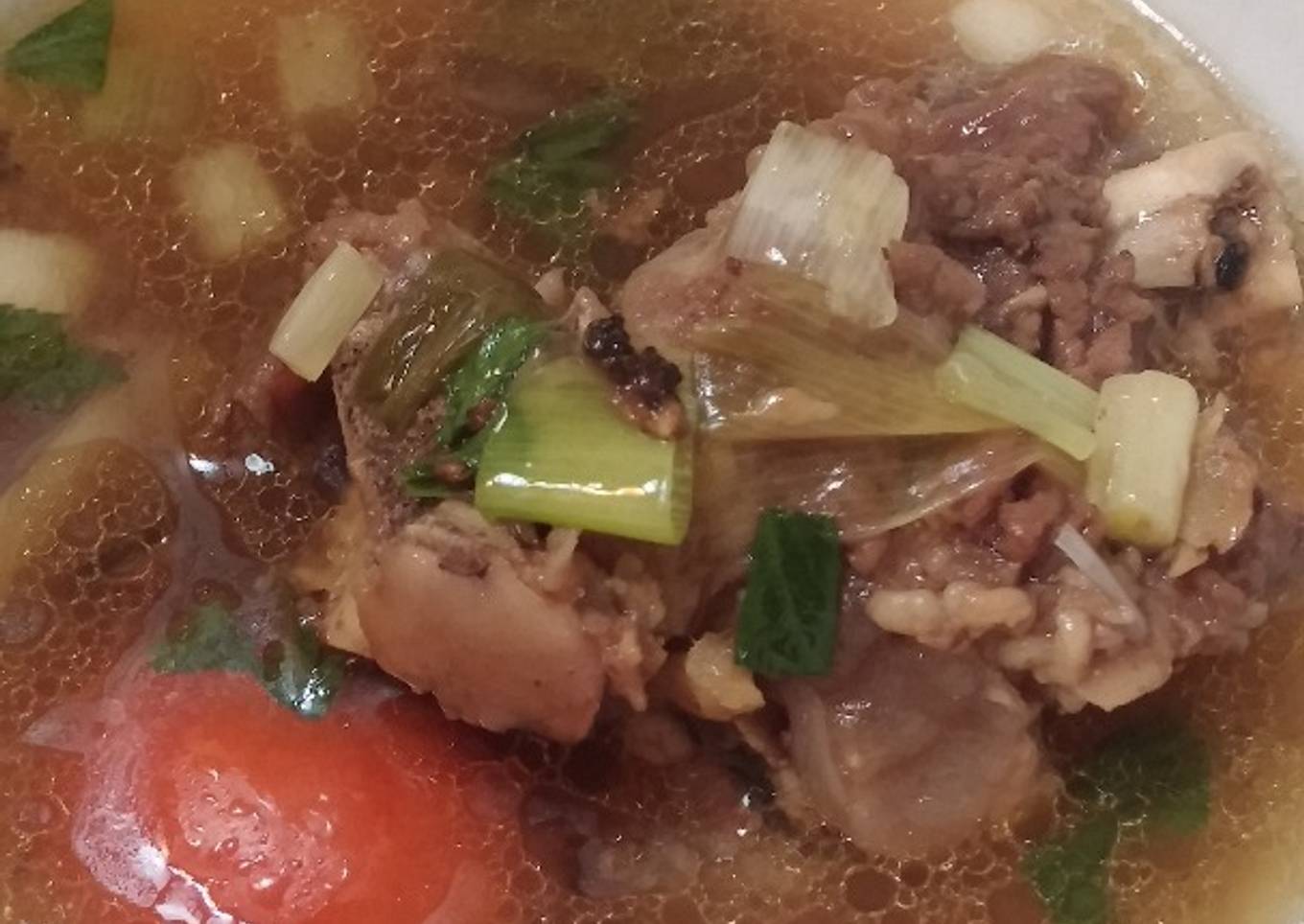 Sop Iga Sapi Panggang Kaldu 