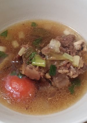 Foto resep Sop Iga Sapi Panggang Kaldu 
