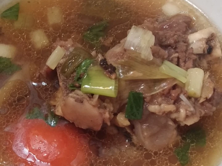Langkah Gampang Menyiapkan Resep Sop Iga Sapi Panggang Kaldu Anti Ribet, Sempurna