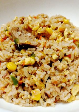 Una foto de Arroz Frito de Lomo de Atún