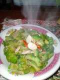 Tumis pare rebon