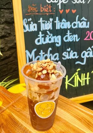 Hình của món Đá me hạt đác rim thơm.