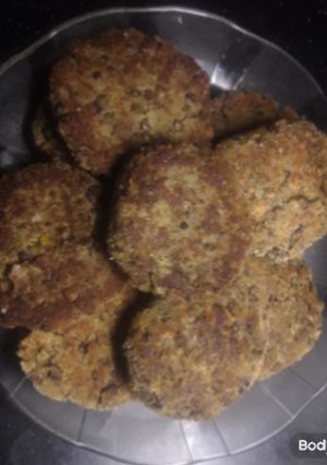 Una foto de Hamburguesas de lentejas
