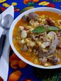 Locro criollo no muy grasoso