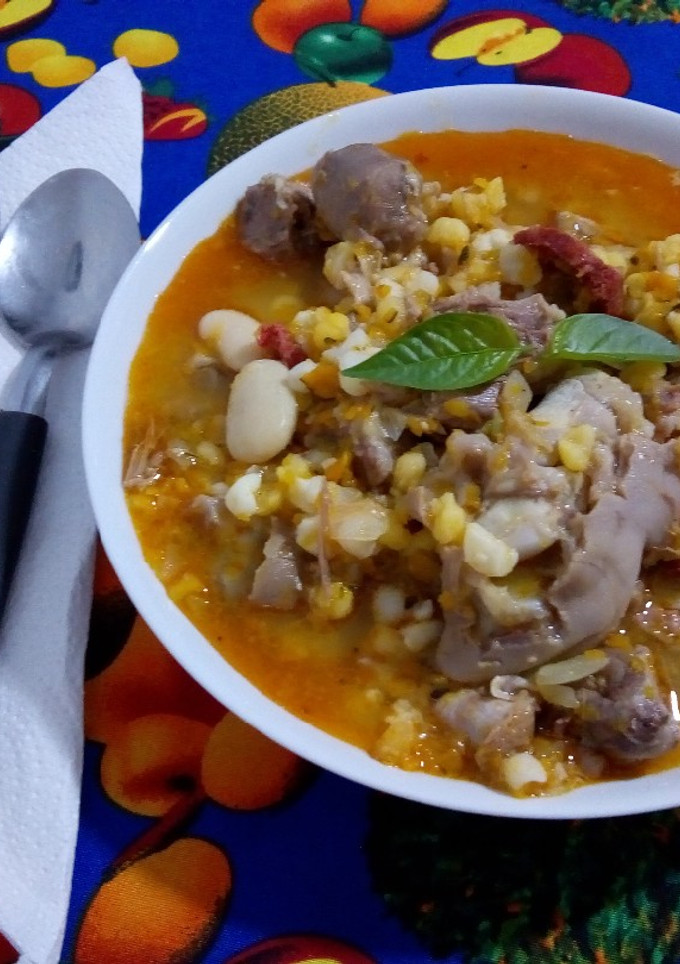 Una foto de Locro criollo no muy grasoso