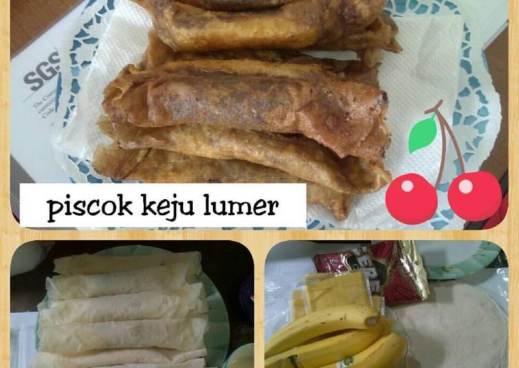 Piscok keju lumer