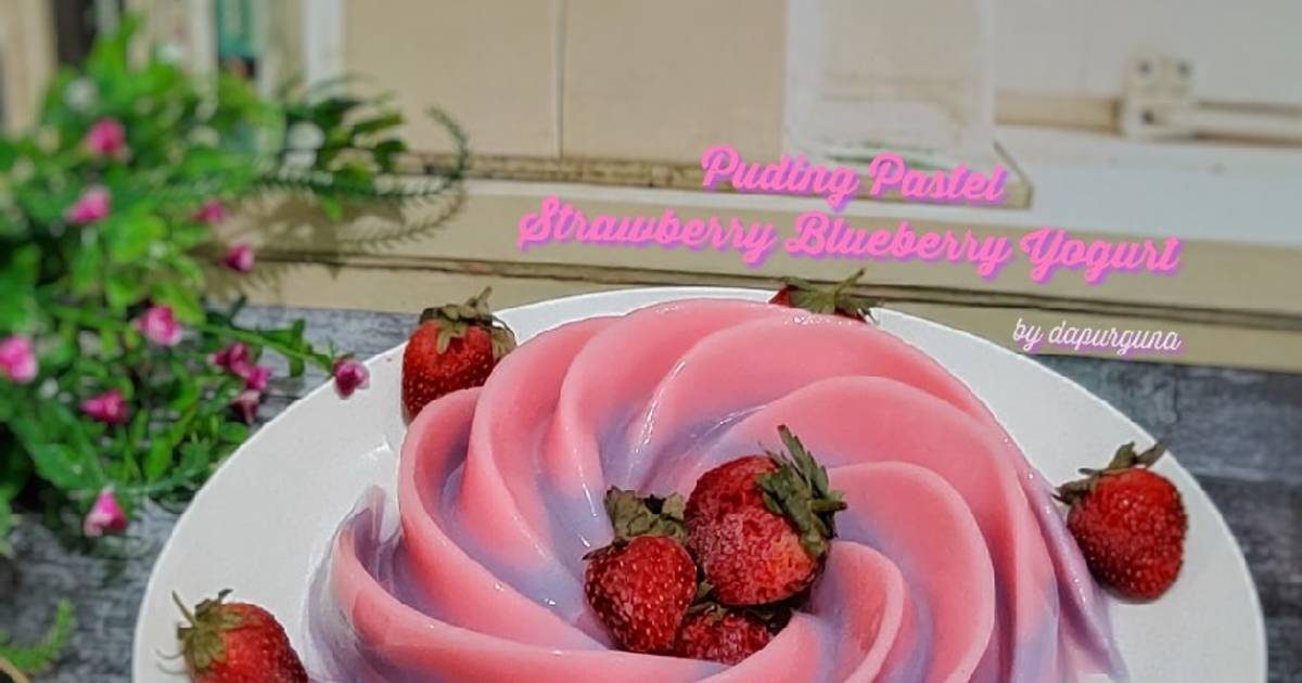 20 Resep Puding Yogurt Blueberry Enak Dan Sederhana Ala Rumahan Cookpad