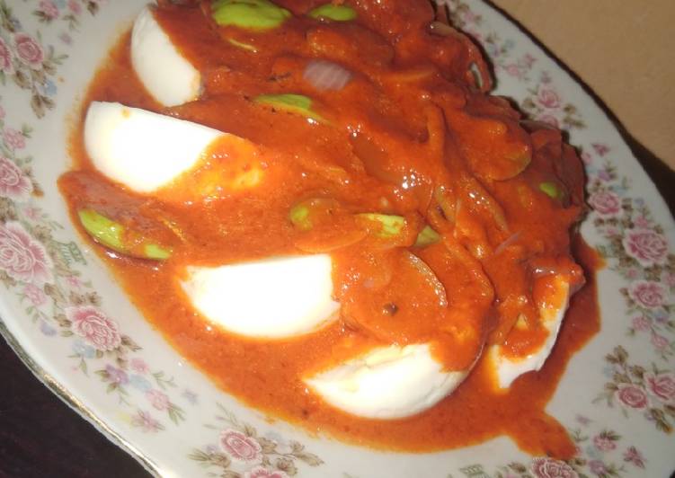 Cangkuak talua (khas Sumbar sungai pua)