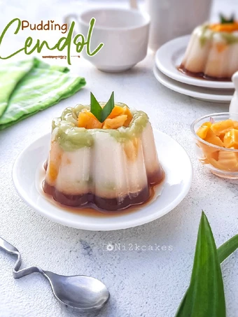 Langkah Gampang Membikin Resep Puding Cendol yang Lezat Sekali Anti Ribet, Menggugah Selera