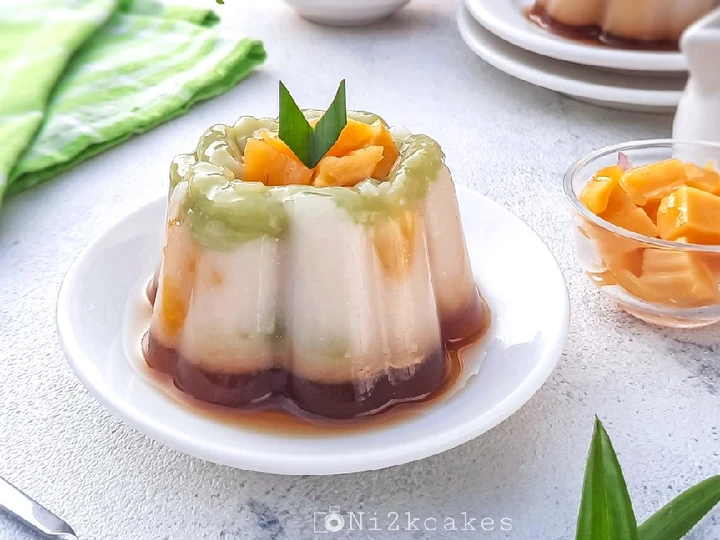 Langkah Gampang Membikin Resep Puding Cendol yang Lezat Sekali Anti Ribet, Menggugah Selera