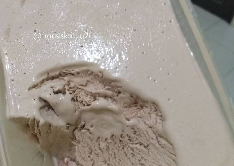 Bagaimana Menyiapkan Milo ice cream lembut🍦, Lezat Sekali