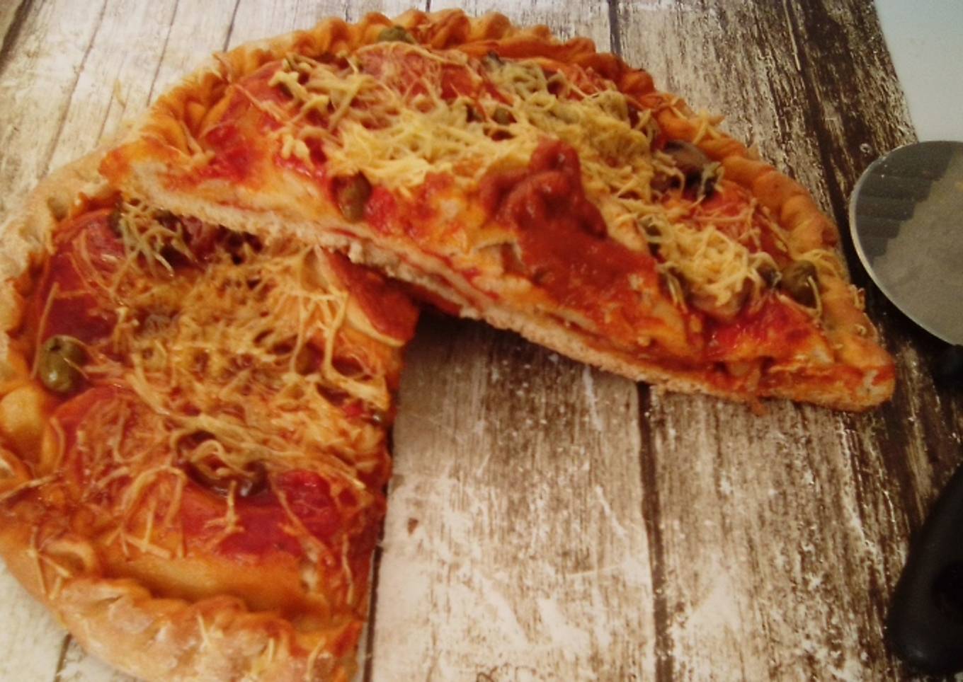 Pizza๐ stuffed ๐