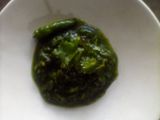 ধনেপাতার চাটনি (dhanepatar chutney recipe in Bengali)