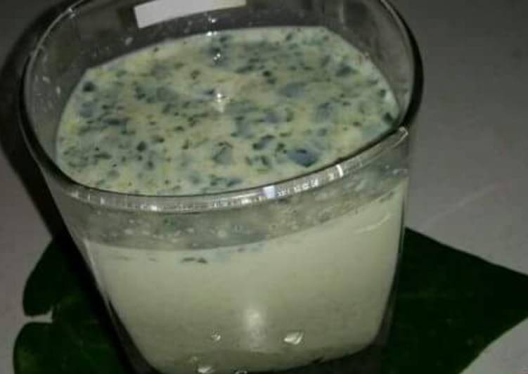 Recipe of Speedy #Pan ki Thandai #Leafygreens