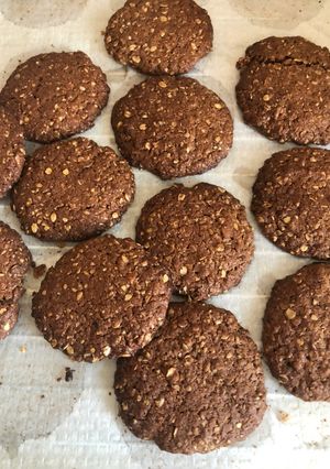 Una foto de Galletas de avena con chocolate sin azúcares añadidos