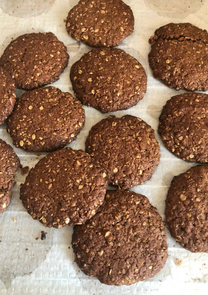 Una foto de Galletas de avena con chocolate sin azúcares añadidos