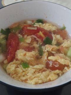 Foto resep Tan Hua Tang (sup tomat telur)