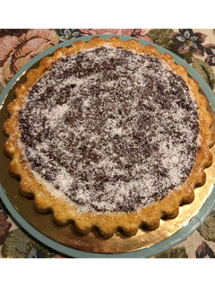 Foto di Crostata morbida con crema al cocco & Nutella 🥥🍫