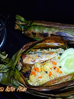Foto resep Pepes Nasi Ikan Asin
