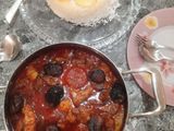 خورش گوشت و قیسی