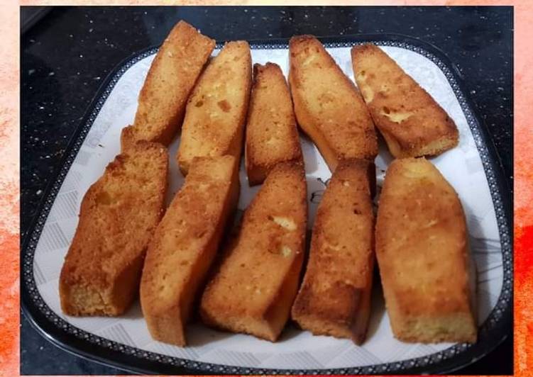 Recipe of Ultimate Cake rusk (without oven)