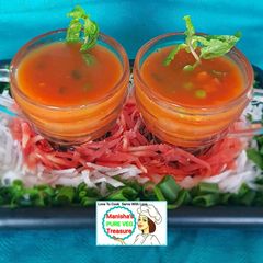 Mix Veg Tomato Soup A picture of Mix Veg Tomato Soup.