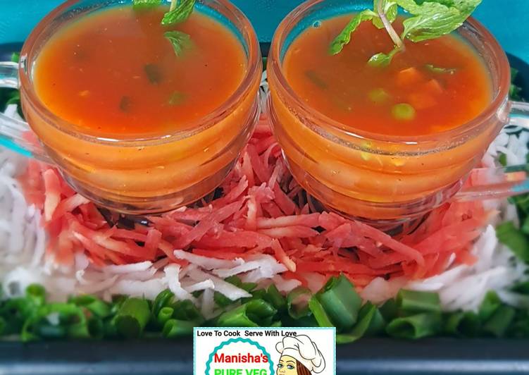 Mix Veg Tomato Soup