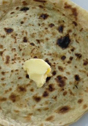 A picture of Cauliflower paratha.