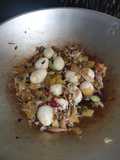 4. Tumis telur puyuh kentang cambah