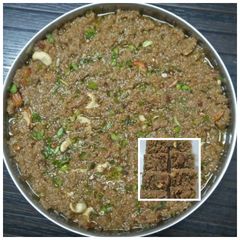 A picture of Khorak. (Sindhi sweet.).