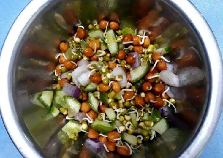 Recipe of Speedy Sprouts Chaat