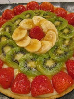 Una foto de Tarta de frutas