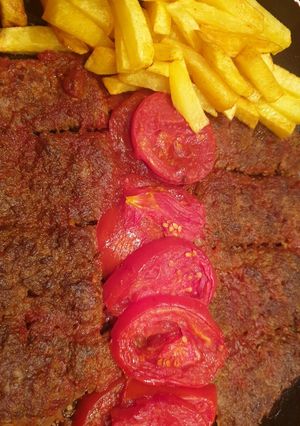 عکسی از دستور کباب تابه ای