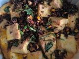 Tahu Bakar Bawang Putih dan Chili Flakes
