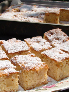 Bögrés almás süti recept fotója