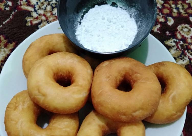 Bahan Donat Salju | Langkah Membuat Donat Salju Yang Menggugah Selera