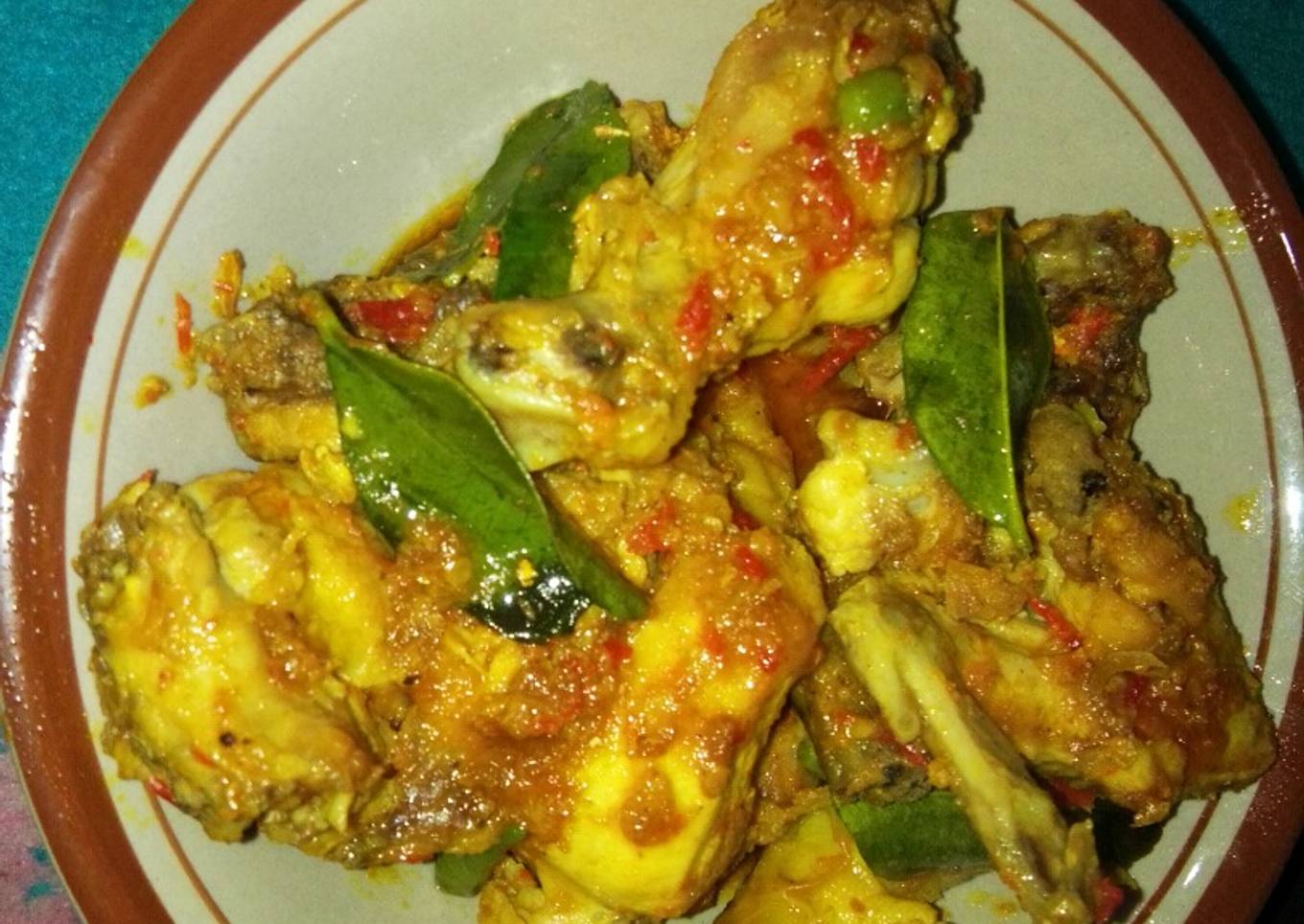 Ayam rica rica bahan sederhana